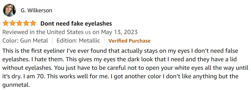 Best NYX Cosmetics Liquid Eye Liner Rewiew 1