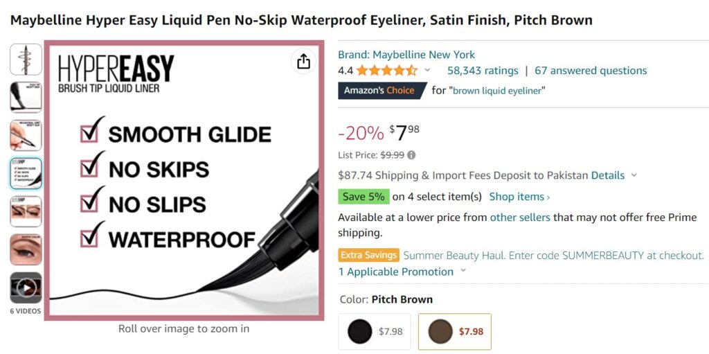 Best Eyeliner Pencil Amazon