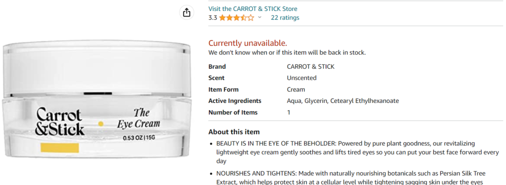 Carrot And Stick Skincare Reviews